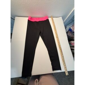 Zone Pro Med black/pink capri legging